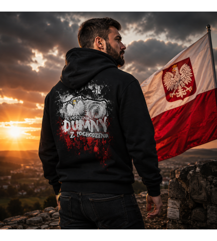 Bluza z kapturem OD URODZENIA DUMNY 2